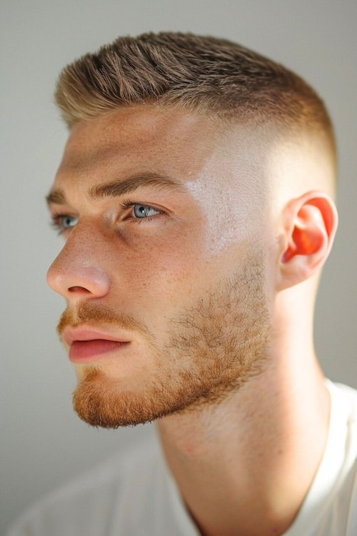 High Fade Crew Cut