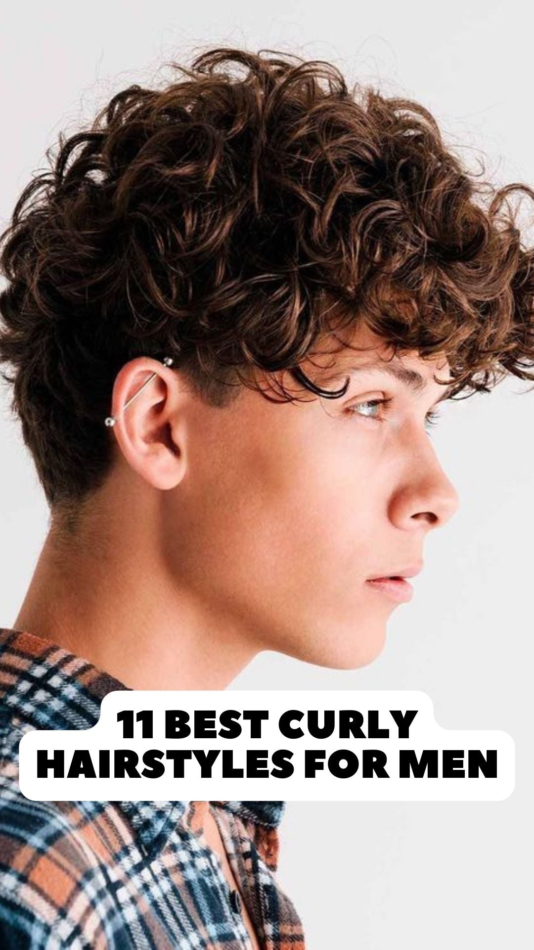 11 Best Curly Hairstyles For Men