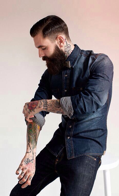 Denim on denim looks for men #denimondenim #mensfashion #style