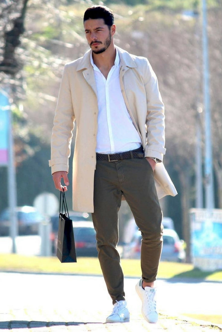How to wear long coats for men 