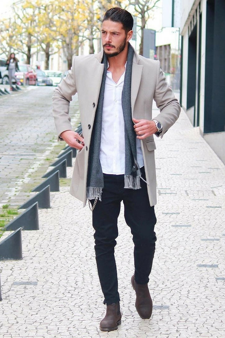 How to wear longcoats for men 